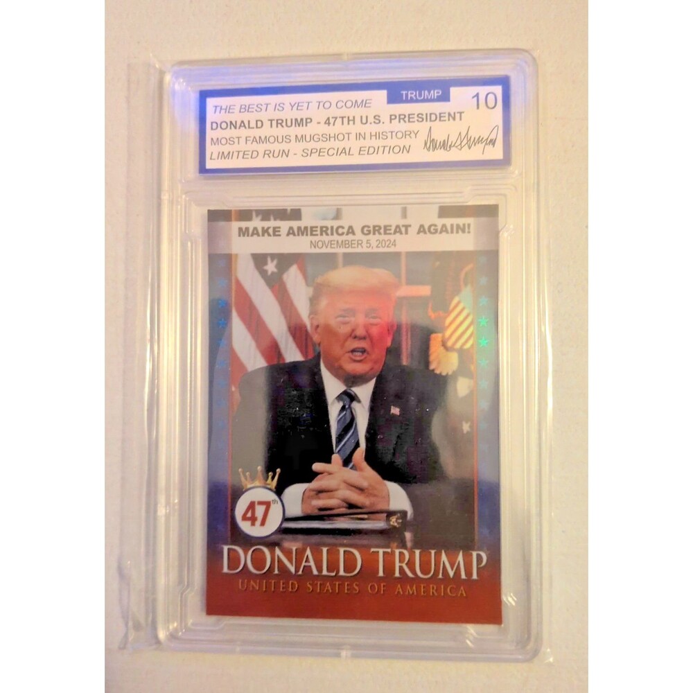 President Donald Trump The Best Is Yet To Come Card Make America Great Again